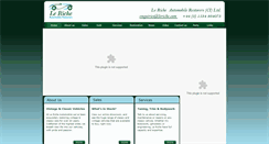 Desktop Screenshot of leriche.com