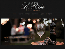 Tablet Screenshot of leriche.co.za