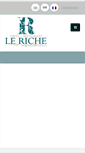 Mobile Screenshot of leriche.fr